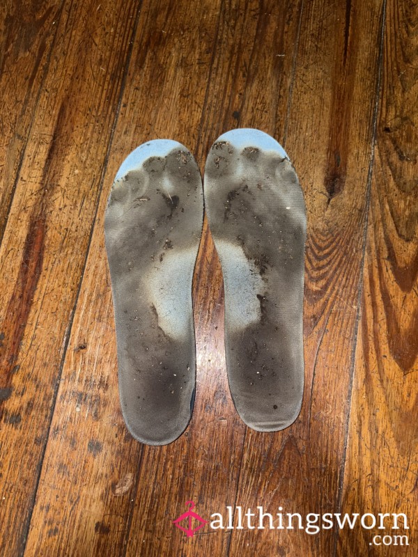 Insoles Worn Sockless For 3 Months