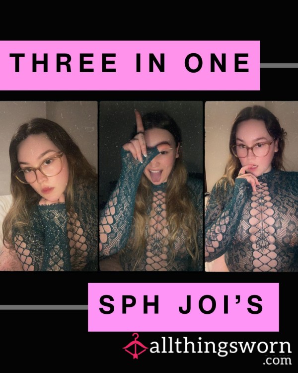 Instant Content | SPH JOI Compilation | What's Better Than One SPH JOI.. Three😈