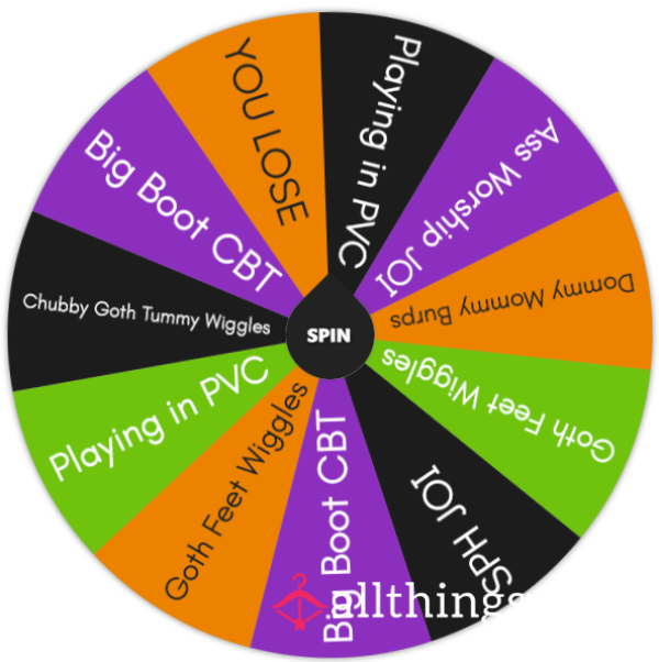 😈 Instant Content SpinWheel 😈 - Will You Get Lucky? Or Will You Get Played?