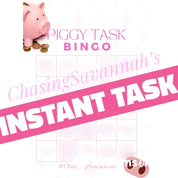 Instant Task Bingo