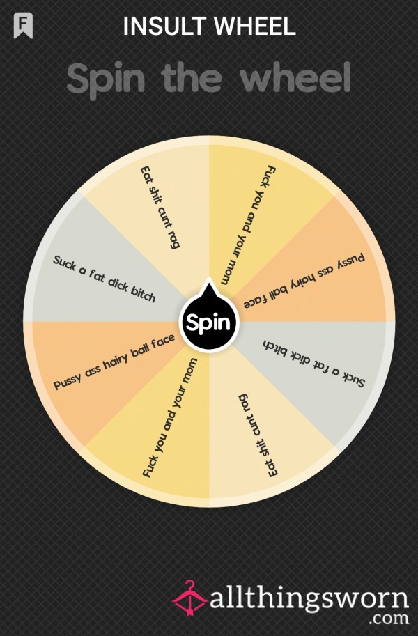 Insult Wheel