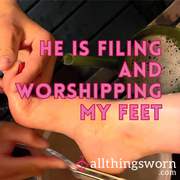 Intense And Intimate Foot Worship And Wash