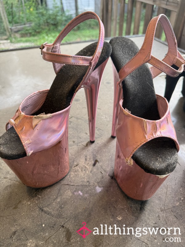 Intensely Used Stilettos – Marked & Authentic