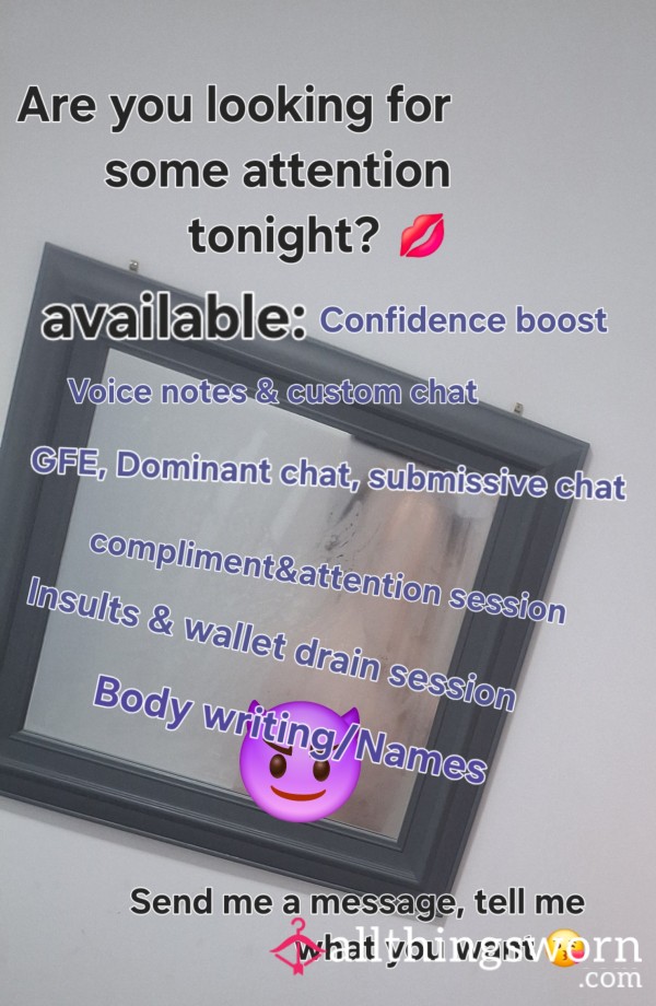 Interested? 💋