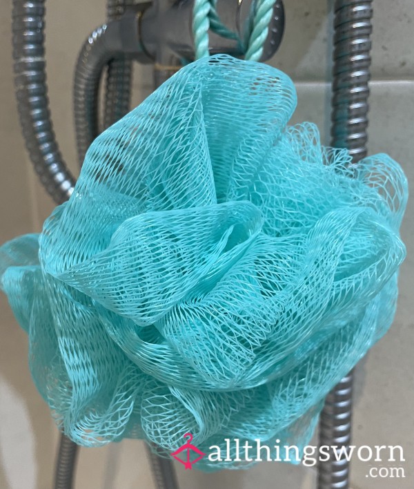 Lady Crystals Used Loofah