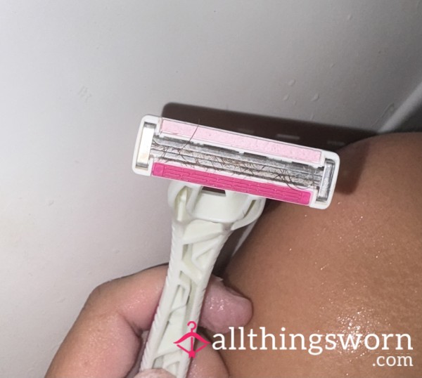 Intimately Used Razor – From Head To Toe (and More)