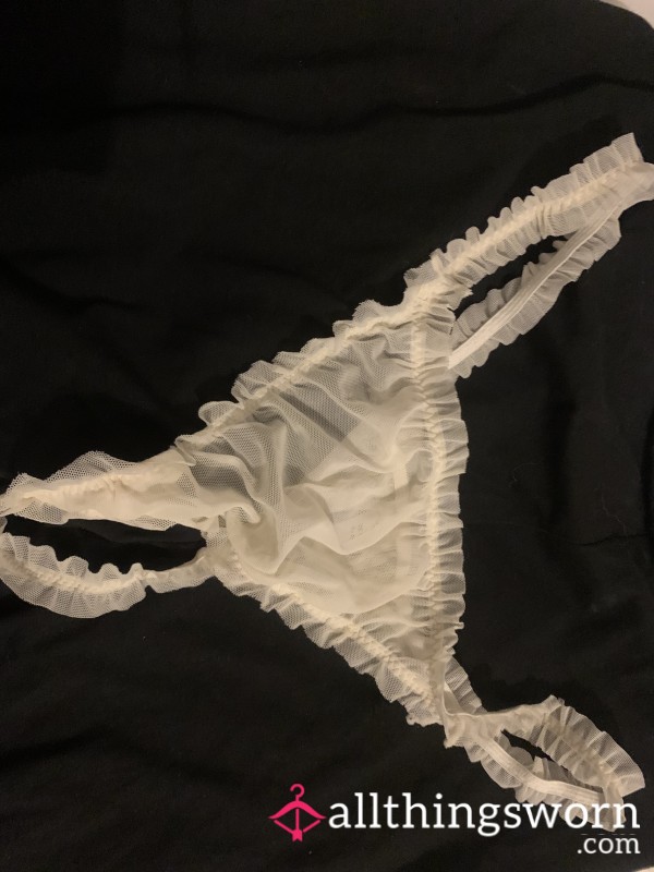 Irresistibly Sheer, Flirty Thong.