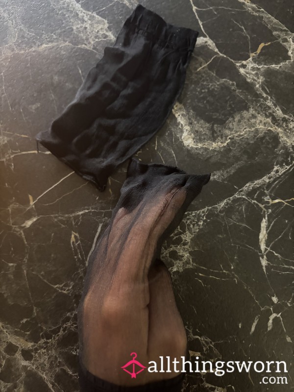 Irresistibly Worn Nylon Socks - 24h Wear