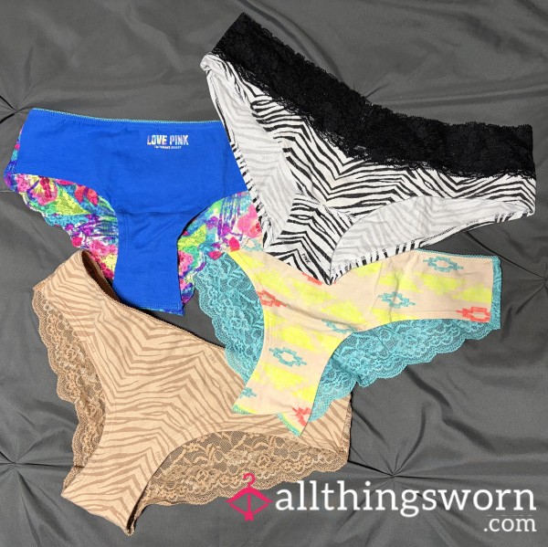 Is Cute Comfy Cotton But Still S**y Your Thing? If So Let Me Know Which Pair Catches Your Eye That You Would Like To Smell Me In 🎀