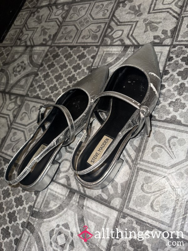 𝐖𝐞𝐥𝐥 𝐋𝐨𝐯𝐞𝐝 𝐒𝐭𝐞𝐯𝐞 𝐌𝐚𝐝𝐝𝐞𝐧 𝐌𝐞𝐭𝐚𝐥𝐥𝐢𝐜 𝐇𝐞𝐞𝐥𝐞𝐝 𝐅𝐥𝐚𝐭 𝐒𝐡𝐨𝐞𝐬 🖤