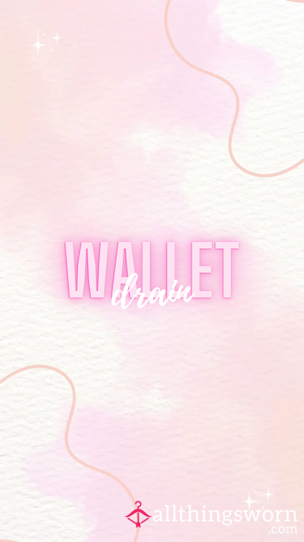 🎀 𝓦𝓪𝓵𝓵𝓮𝓽 𝓓𝓻𝓪𝓲𝓷