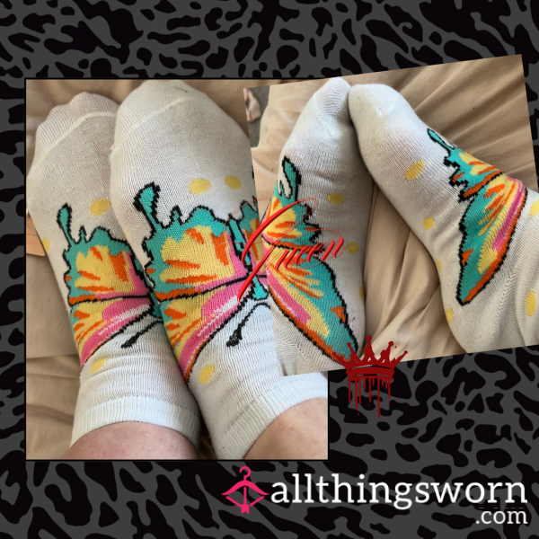 𝑾𝒉𝒊𝒕𝒆 𝑩𝒖𝒕𝒕𝒆𝒓𝒇𝒍𝒚 𝑺𝒐𝒄𝒌𝒔 🦋 3 𝒅𝒂𝒚𝒔 𝒐𝒇 𝑾𝒆𝒂𝒓 - 𝑹𝒆𝒂𝒅𝒚 𝒕𝒐 𝒈𝒐!