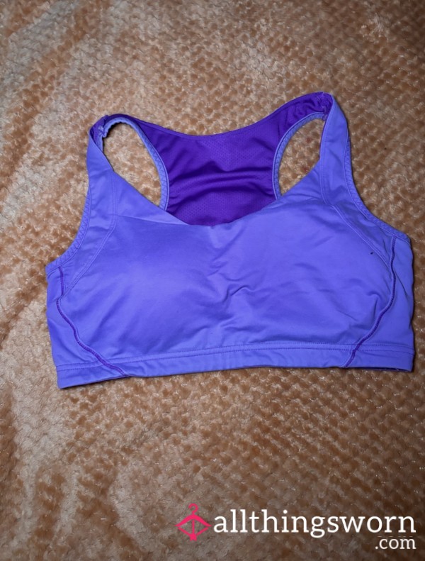 Purple Sports Bra