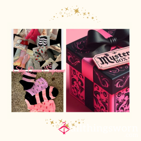 𝑺𝒐𝒄𝒌 𝑩𝒍𝒊𝒏𝒅 𝑩𝒐𝒙 😇 𝑮𝒐𝒐𝒅 𝑮𝒊𝒓𝒍 / 😈𝑩𝒂𝒅 𝑮𝒊𝒓𝒍 𝑬𝒅𝒊𝒕𝒊𝒐𝒏 - 2 𝑃𝑎𝑖𝑟𝑠, 4 𝑇𝑎𝑠𝑘𝑠 & 𝑎𝑛 𝑂𝑝𝑡𝑖𝑜𝑛𝑎𝑙 𝐵𝑜𝑛𝑢𝑠