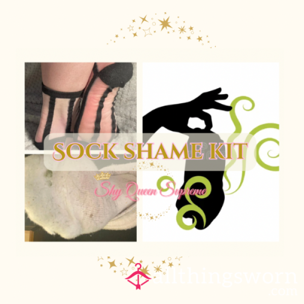 𝑺𝒐𝒄𝒌 𝑺𝒉𝒂𝒎𝒆 𝑲𝒊𝒕 🥵🧦 2 𝐷𝑖𝑟𝑡𝑦 𝑆𝑚𝑒𝑙𝑙𝑦 𝑃𝑎𝑖𝑟𝑠, 3 𝐻𝑢𝑚𝑖𝑙𝑖𝑎𝑡𝑖𝑜𝑛 𝑇𝑎𝑠𝑘𝑠 𝑎𝑛𝑑 𝑎 𝑅𝑒𝑤𝑎𝑟𝑑.... 𝑀𝑎𝑦𝑏𝑒