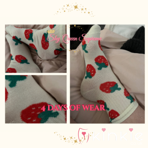 𝑾𝒉𝒊𝒕𝒆 𝑺𝒕𝒓𝒂𝒘𝒃𝒆𝒓𝒓𝒚 𝑺𝒐𝒄𝒌𝒔 🍓 𝐷𝑒𝑙𝑖𝑐𝑖𝑜𝑢𝑠𝑙𝑦 𝑆𝑤𝑒𝑒𝑡 𝑤𝑖𝑡ℎ 𝑎 2 𝑀𝑖𝑛𝑢𝑡𝑒 𝑆𝑜𝑐𝑘 𝑈𝑛𝑑𝑟𝑒𝑠𝑠 𝑉𝑖𝑑𝑒𝑜