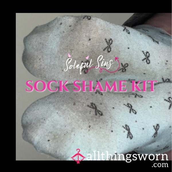 𝑺𝒐𝒄𝒌 𝑺𝒉𝒂𝒎𝒆 𝑲𝒊𝒕 🥵🧦 2 𝐷𝑖𝑟𝑡𝑦 𝑆𝑚𝑒𝑙𝑙𝑦 𝑃𝑎𝑖𝑟𝑠, 3 𝐻𝑢𝑚𝑖𝑙𝑖𝑎𝑡𝑖𝑜𝑛 𝑇𝑎𝑠𝑘𝑠 𝑎𝑛𝑑 𝑎 𝑅𝑒𝑤𝑎𝑟𝑑.... 𝑀𝑎𝑦𝑏𝑒