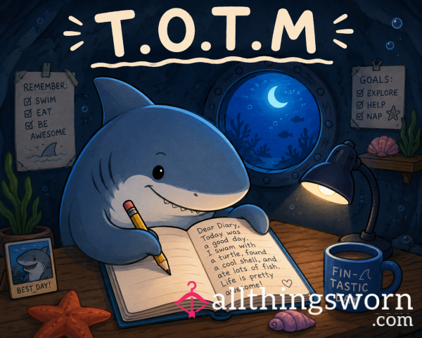 It’s A Shark, Writing A Diary….