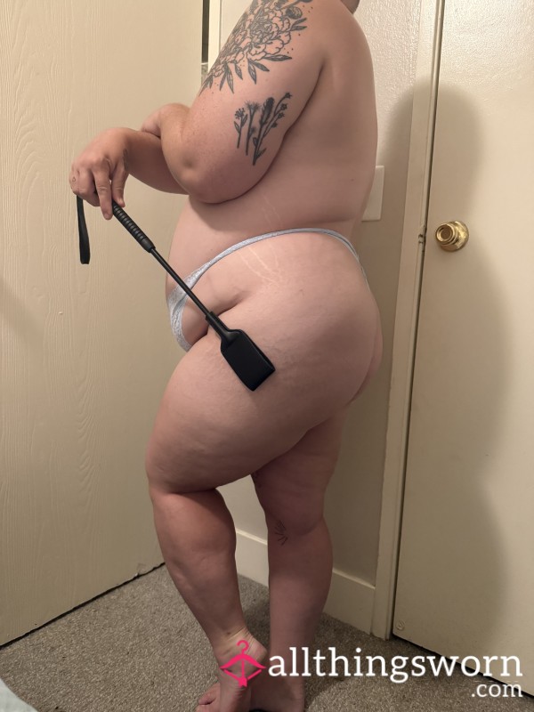 Its Time For Your Punishment; Riding Crop, Topless