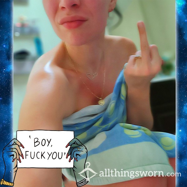 $It’s Time To Pay Up For Wanking To My PAGE!