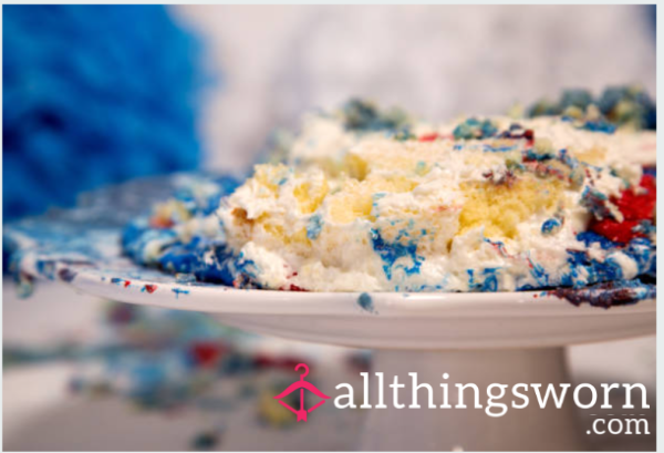 It's Your Birthday, You Deserve A Cake Smash