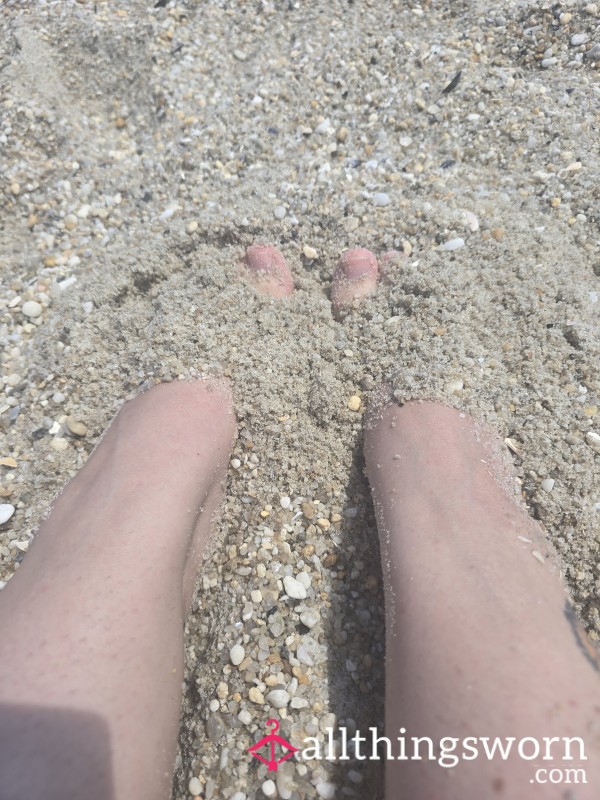 Itty Bitty Sandy Feet By Violet