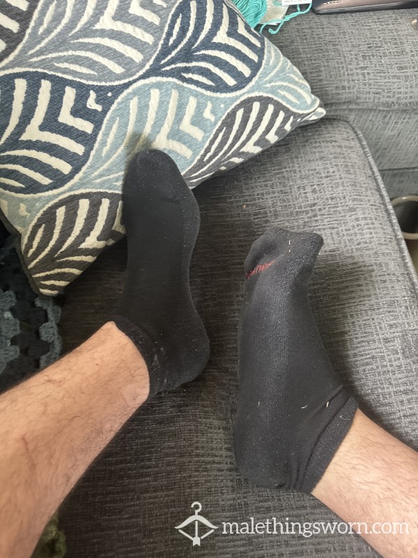 I’ve Been Wearing These Socks For Four Days, But My Feet Sweat A Lot Socks Are Crusty From Sweat