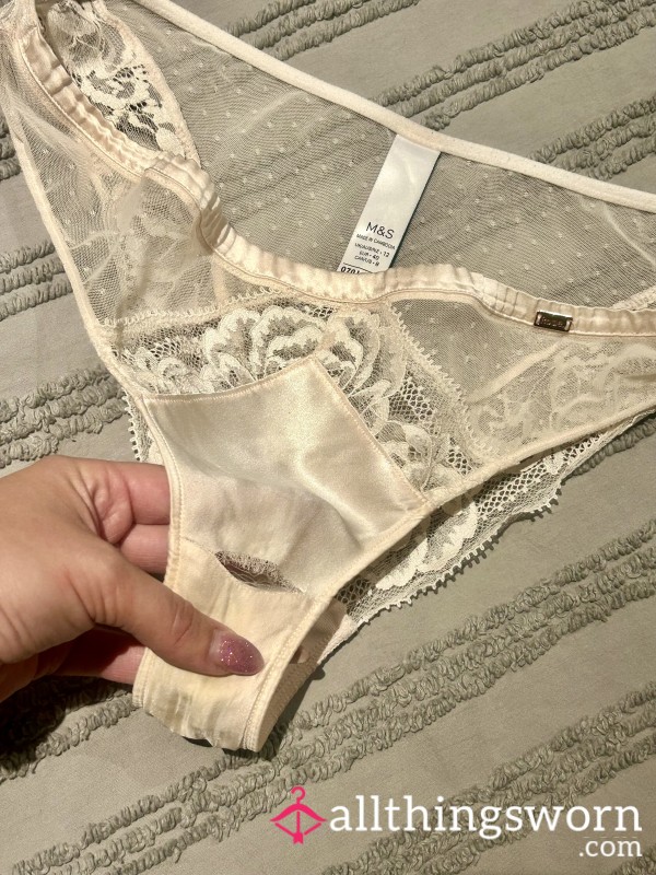 Ivory M&S Gym Panties 💫
