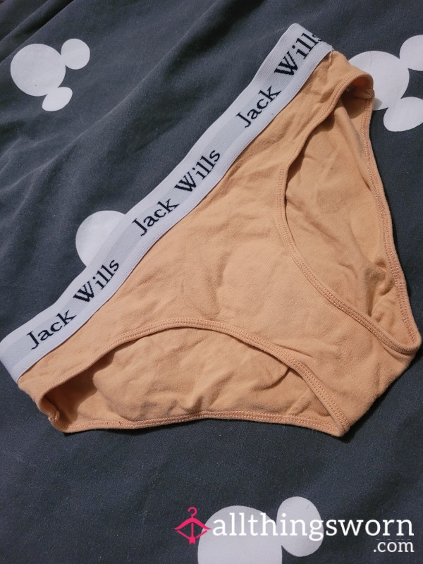Jack Wills Orange Panties