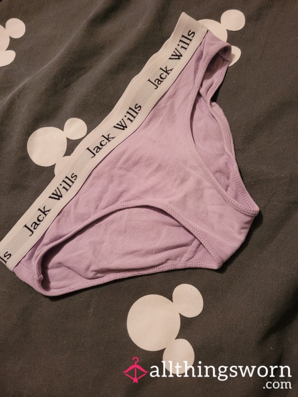 Jack Wills Purple Panties