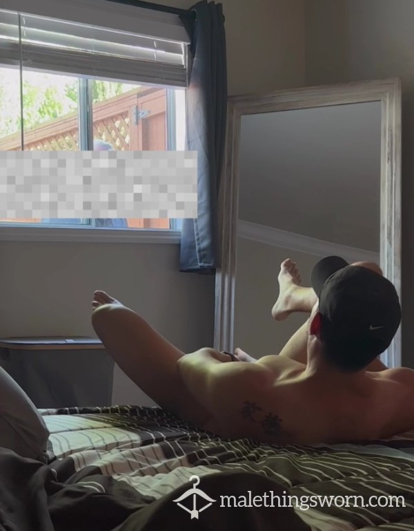 Jacking And C*mming For Maintenance Guy Through My Window