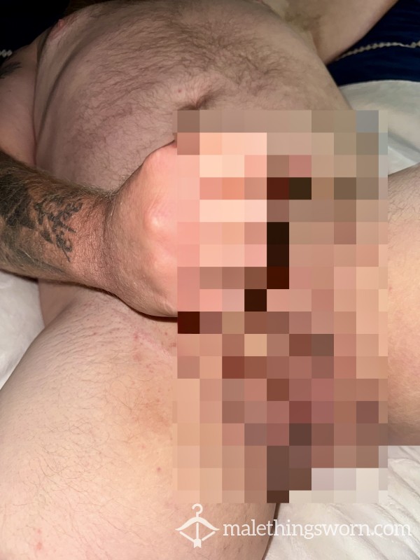 Jacking Off And Playing With Back Door
