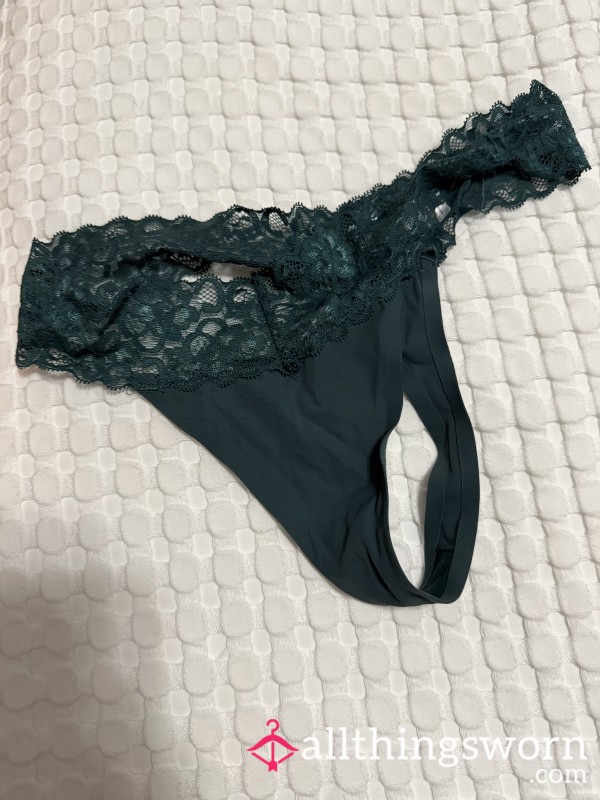 Jade Green Thong Special- Only One In This Color