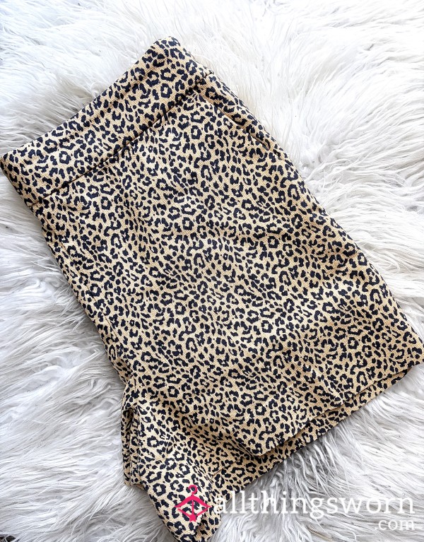 J.Crew Leopard Print Tailored Shorts
