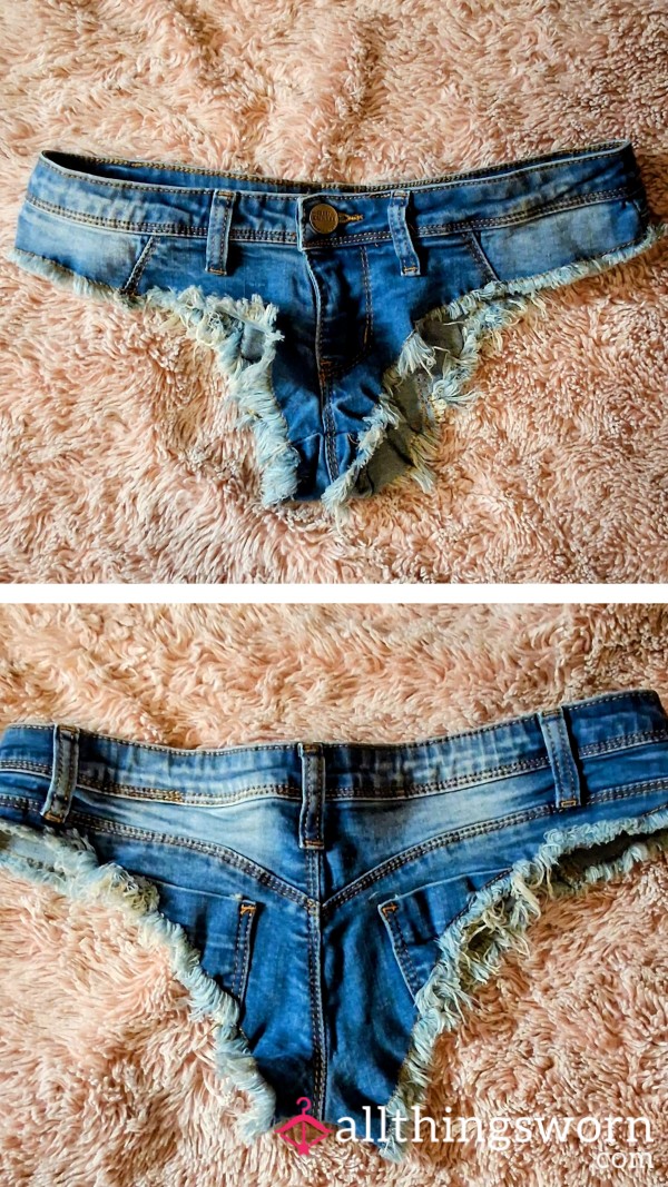 Jean Cut Off Thong 👖