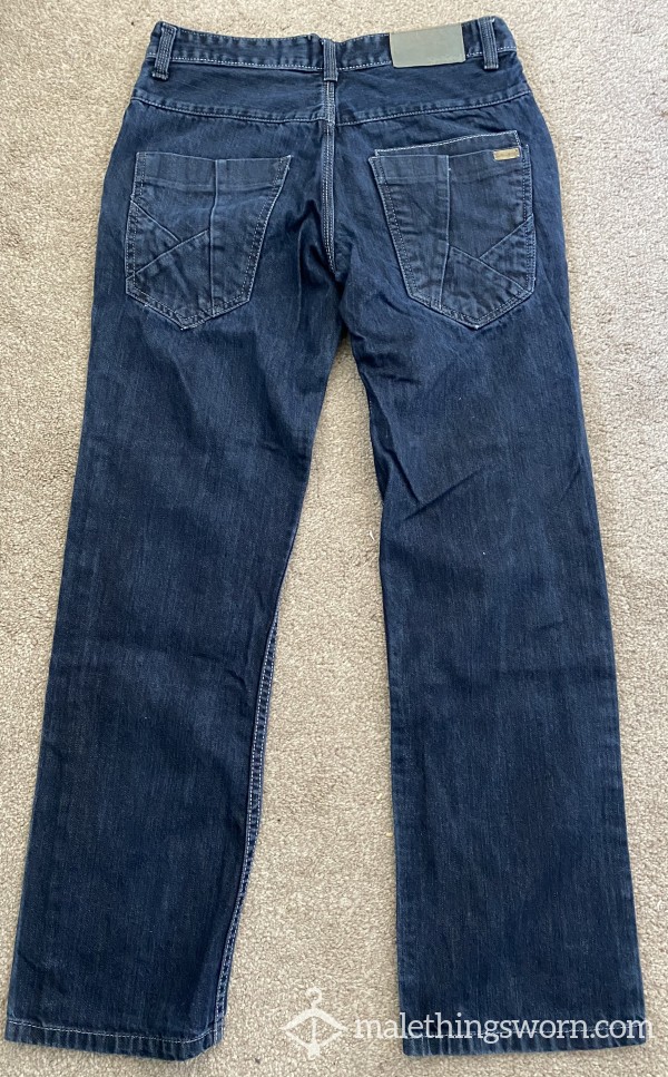 Well Worn Old Jeans