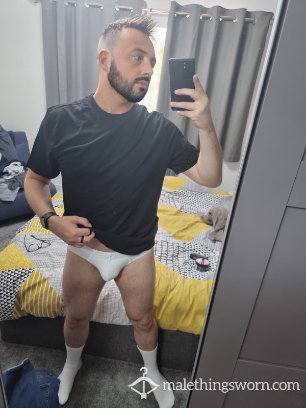 Jerking My Big Fat Uncut C*ck And Blowing A Load
