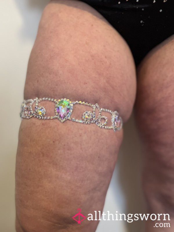 Jewelled Suspender Belt