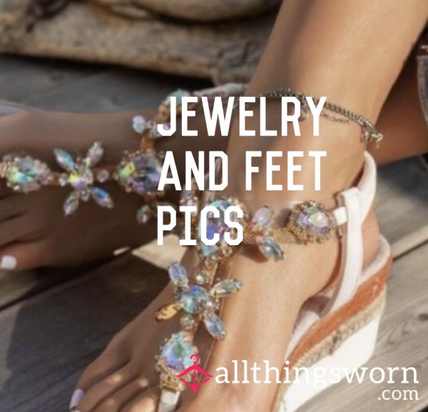 Jewelry And Feet Pics 10 Pics