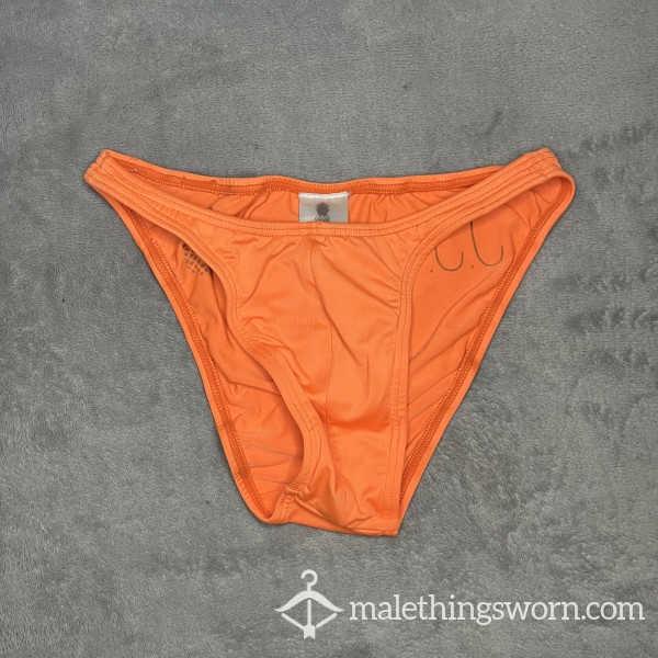 JJ Malibu Orange Bikini Brief