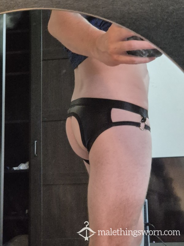 Jock Strap Black.