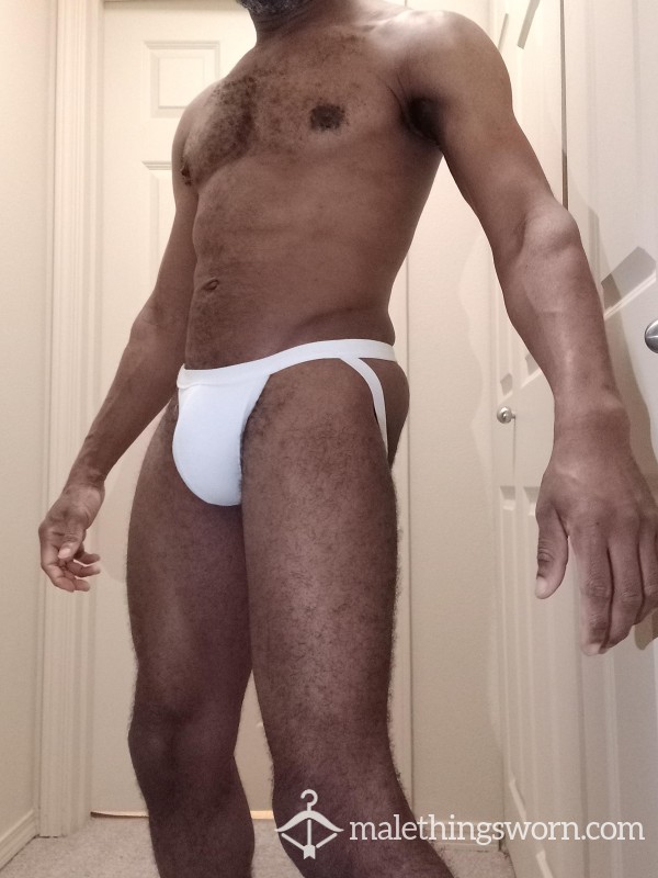 Jock Strap Under Gear White
