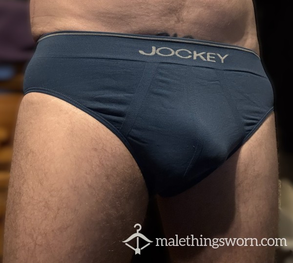 Jockey Nylon Briefs - Black, Blue Or Green Available - Size M (32)
