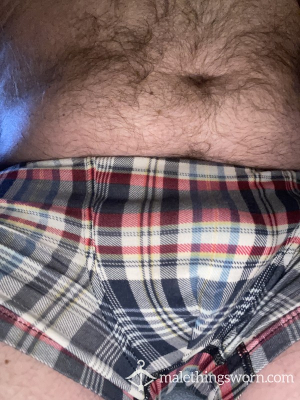 Jockey Plaid Trunks