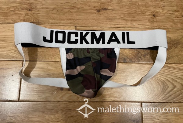 Jockmail Camo Microfibre Jockstrap (S) Ready To Be Customised For You!