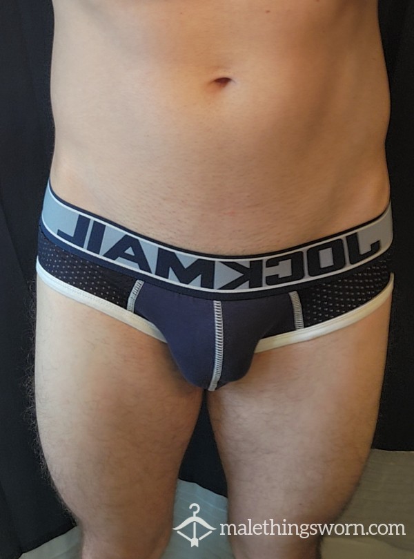 Jockmail Dark Blue Briefs