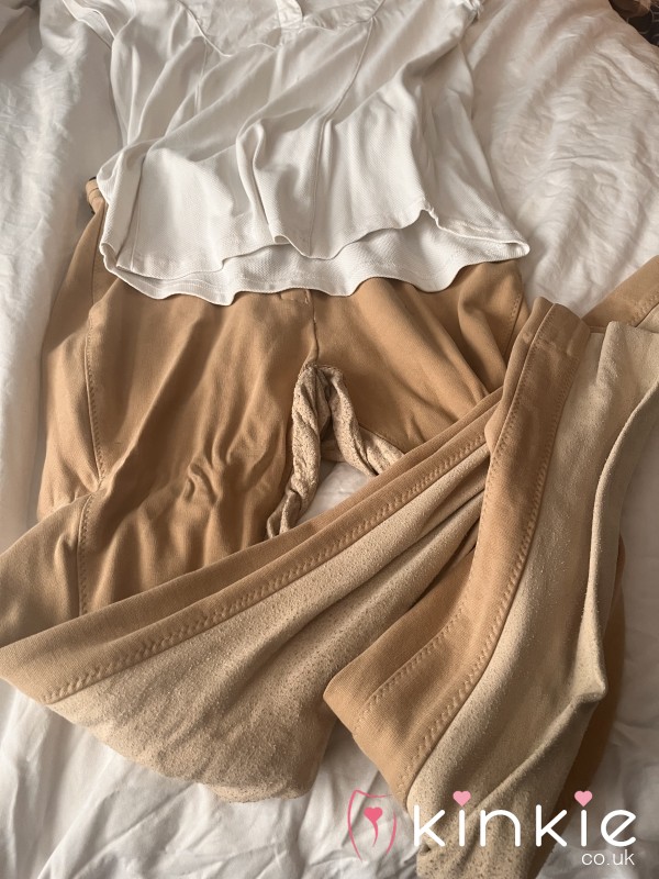 Jodhpurs And Stock Shirt, Stinking After A Day Exercising My Horses