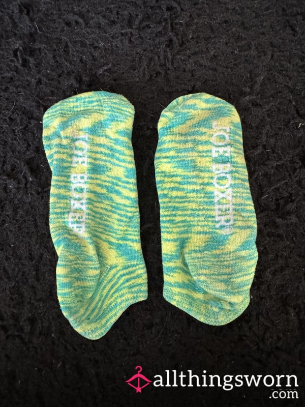 Joe Boxer Green Socks 💚💛