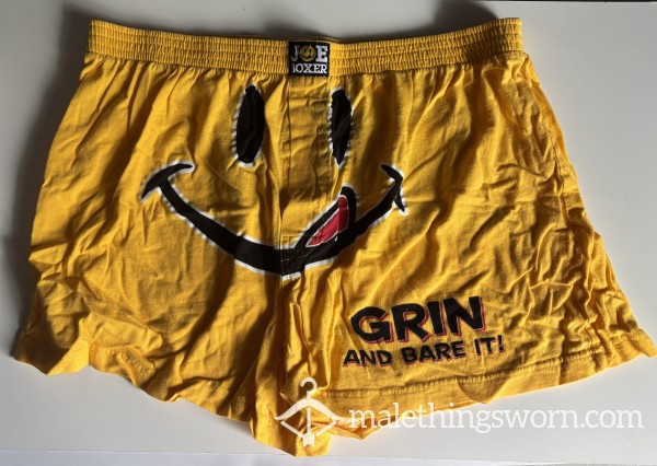 Joe Boxer Smile Boxers Size XL