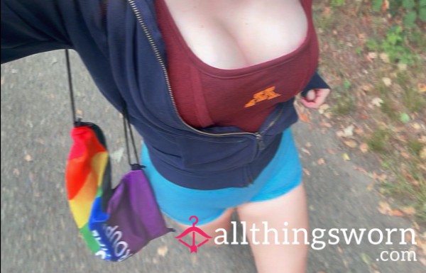 Jogging Through Forest Video 5 Minutes